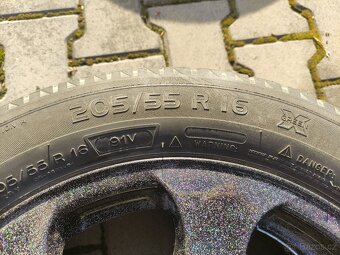 Alu litá kola AUDI 205/55/16 - 9