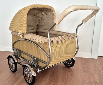 Prodám starožitný kočárek pro děti, 8 perák Liberta - 9