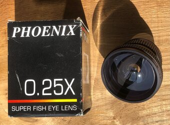 Ulra Široký objektiv Rybí Oko 0.25x / Converter - 9