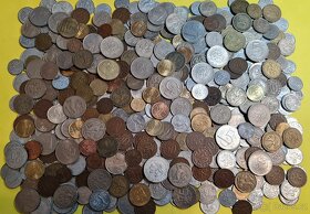 Hromada československých minci - přes 550 Ks č.5 - 9