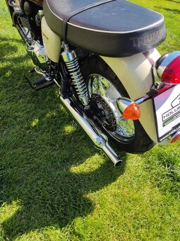 Triumph Bonneville T 100 (2011) nádherný kousek, po servisu - 9