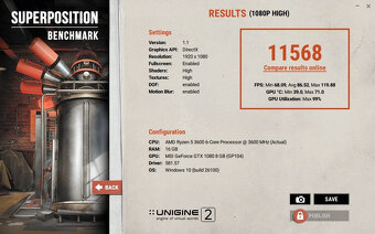 💣 HERNÍ PC RYZEN 5 3600, 16GB RAM, GTX 1080, SSD, WIN11 💣 - 9