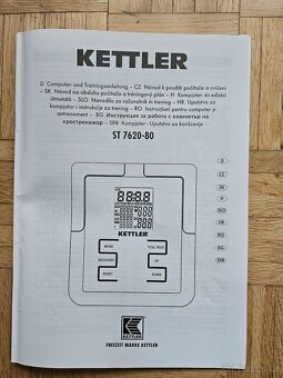 crosstrenažer KETTLER VERSO 109, magnetický do 110 kg - 9
