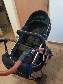 Kočárek 3+1 černozlaty - 9