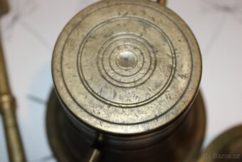 3 X MOSAZNÝ HMOŽDÍŘ - 9