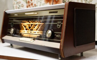 Philips - B5X04A Bi-Ampli/Stereo - elektronkové rádio - 9