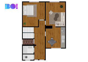 Prodej, Rodinný dům, 5+1, 110 m2, ul. Nábřežní, Kravaře - 9