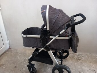 CHIPOLINO Kočárek kombinovaný HAVANA 2v1 Anthracite - 9