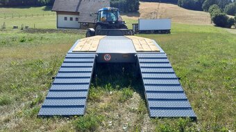 Přepravník strojů,Podvalník,Traktorový návěs,Přívěs,Vlek 16t - 9