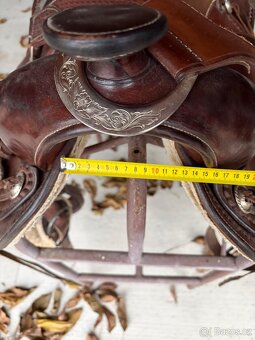 Westernové sedlo Tom Zajac - 9