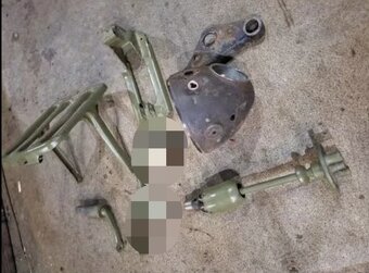 Přední světlo zadní světlo tachometr výfuky rybiny - 9