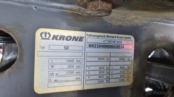 KRONE SD COOL LINER SD mrazírenský - MULTITEMP - 9
