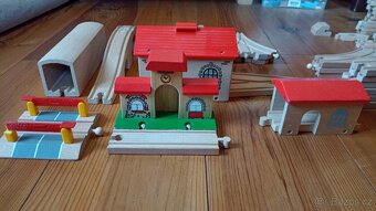 Dřevěné vláčky sada - 9