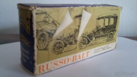 Starý kovový model auta Russobalt Made in USSR - 9