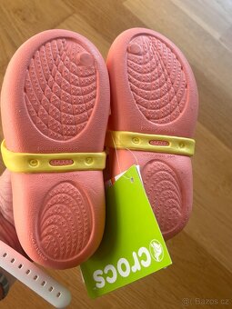 Crocs balerínky Keeley Petal Charm vel. C7 (EUR 23/24) - 9
