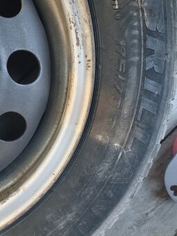 Letní pneumatiky – 175/70 R13 82T + disky - 9