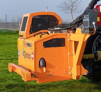 demo 106HP traktor+sekačka 6m mulčovač příkop DEUTZ 5105 - 9