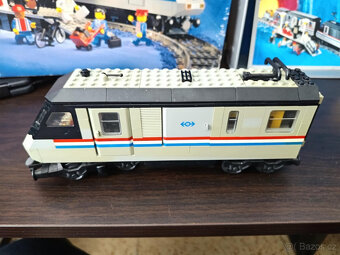 LEGO Train 9V 4558 Metroliner +návod +box - 9