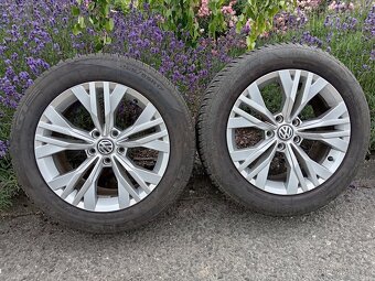 Originál ALU kola VW Passat R17 + pneu - 9
