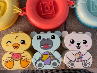 LEGO Duplo Legrace ve vaně Plovoucí vláček se zvířátky - 9