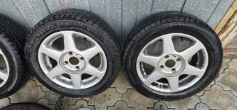 Pneumatiky s disky na Škoda Felicia/Favorit + retězy - 9
