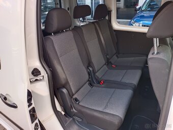VW Caddy 2.0TDI 75kW DSG Zadní 2 křídlé dveře 5-míst Tažné - 9