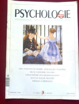 časopisy pro obor psych. - Konfrontace, Psych. dnes, Propsy - 9