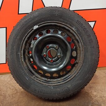 Kola pro Opel Astra K, NOVÉ zimní pneu 195/65/15 - 9
