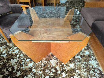 obývací stěna, židle, peřiňák, rozskládací stůl, bar - 9