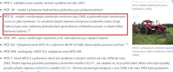 Historická hlava motoru MTZ-5L - 9