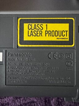 Rádio magnetofón s CD, Panasonic - 9