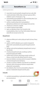 Maxi Cosi Coral 360 vcetne Family Fix - 9