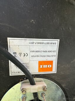 Zahradní tepelná lampa - 9