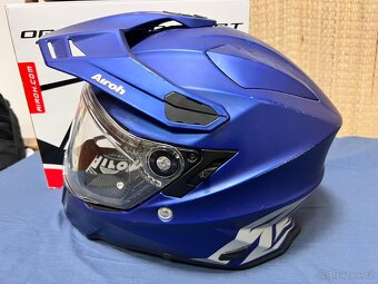 Helma Airoh Commander Color blue matte vel. L - 9