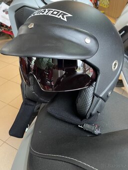 NOVÝ LINHAI SCOOTER BUCK 125 ADV E5+, GREY + PŘILBA ZDARMA - 9