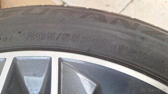 Alu kola BMW 17" 5x112 pneu 205/55 R17 4+mm X2 X1 F45 F46 - 9