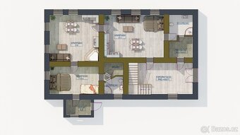 Investiční příležitost Dům se 6 apartmány u Lipna. - 9