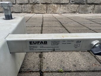 Nosič kol na tažné zařízení EUFAB - 9