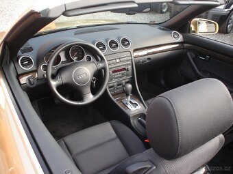Audi A4 Cabrio,3.0i,162KW,QUATTRO,1.maj.koup.v ČR - 9