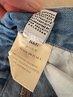 Dětské džínové kraťasy Dolce&Gabbana Junior - 9