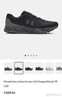 Boty UNDER ARMOUR Charget Bandit TR 3 SP, vel. 42 - 9