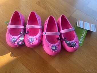 Crocs balerínky Keeley Petal Charm vel. C6 (EUR 22/23) - 9