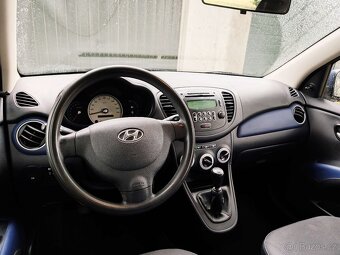 Hyundai i10 1.1 48kw bez koroze, klimatizace, nová STK - 9