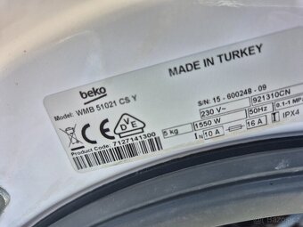 BEKO SLIM A+, ZÁRUKA DOPRAVA INSTALACE - 9