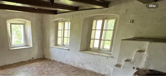 Stará dřevěná dvojitá okna z chalupy 4 ks - 9