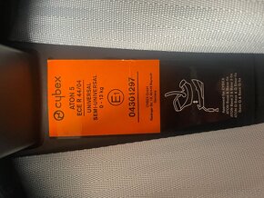 Autosedačka CYBEX ATON 5 (0-13KG) základna ISO fix + adaptér - 9