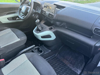 BERLINGO 1.5BlueHDI LIVE 75kW 2x KOLA KOUP. ČR ODPOČET DPH - 9