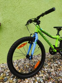 Značkové dětské kolo Author Cosmic 20" (zelená/modrá) - 9