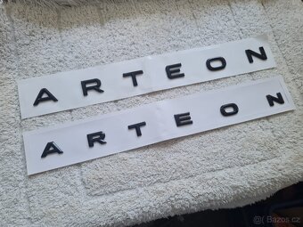 Chrómové a čierne nápisy na kufor VOLKSWAGEN - 9