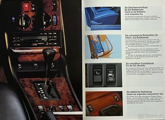 Mercedes E řada W124 prospekt a příslušenství - 9